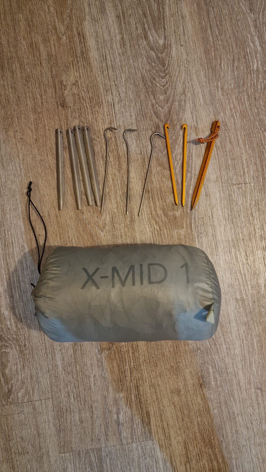 Durston xMid 1P Ultralight Tent, 1 person tent, version 2 + Ground