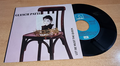 GUESCH PATTI Let be must the queen 7'' SPAIN SINGLE VINYL VERY RARE 1988 OOP