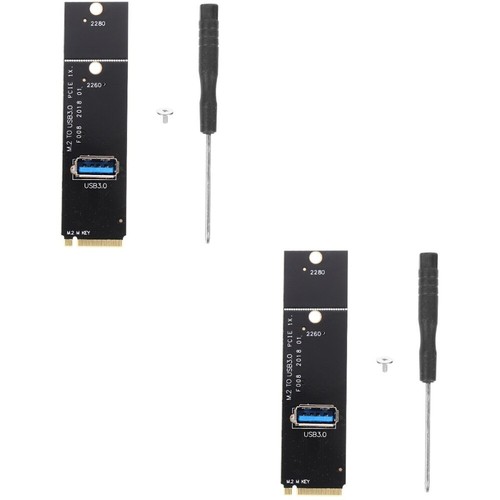 2 Pack Carte De Montage Cartes D'extension USB Pour Ordinateur D'ordinateur