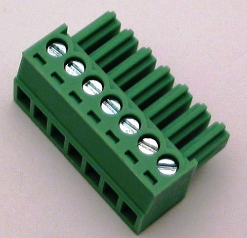 (6) 7 Pin - 3.81mm / Pluggable Connector - Screw Terminal Block - Phoenix Plug - Picture 4 of 9