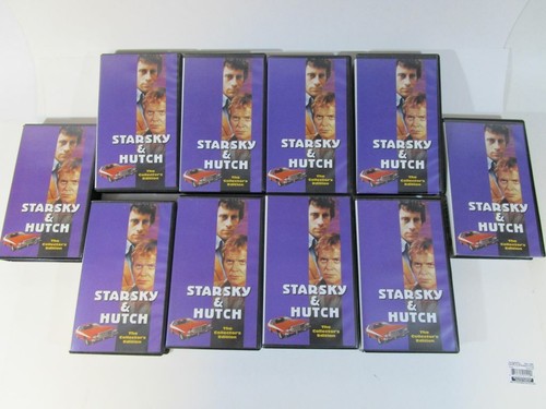 Lot of 10 1970's "Starsky & Hutch" VHS Tapes, Original TV Pilot Movie & Episodes
