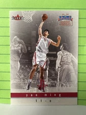 2004 National Trading Card Day Yao Ming Fleer Houston Rockets China See Pics