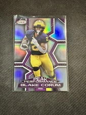 2024 Sage Blake Corum Peak Performance Silver Los Angeles Rams