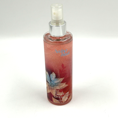 Bath Body Works Amber Blush Shimmer Mist 8oz ~ Rare 8 OZ / 296 mL Discontinued