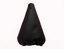 SUZUKI GRAND VITARA II (2005-2015) Schaltknaufabdeckung Leder - rote Nähte