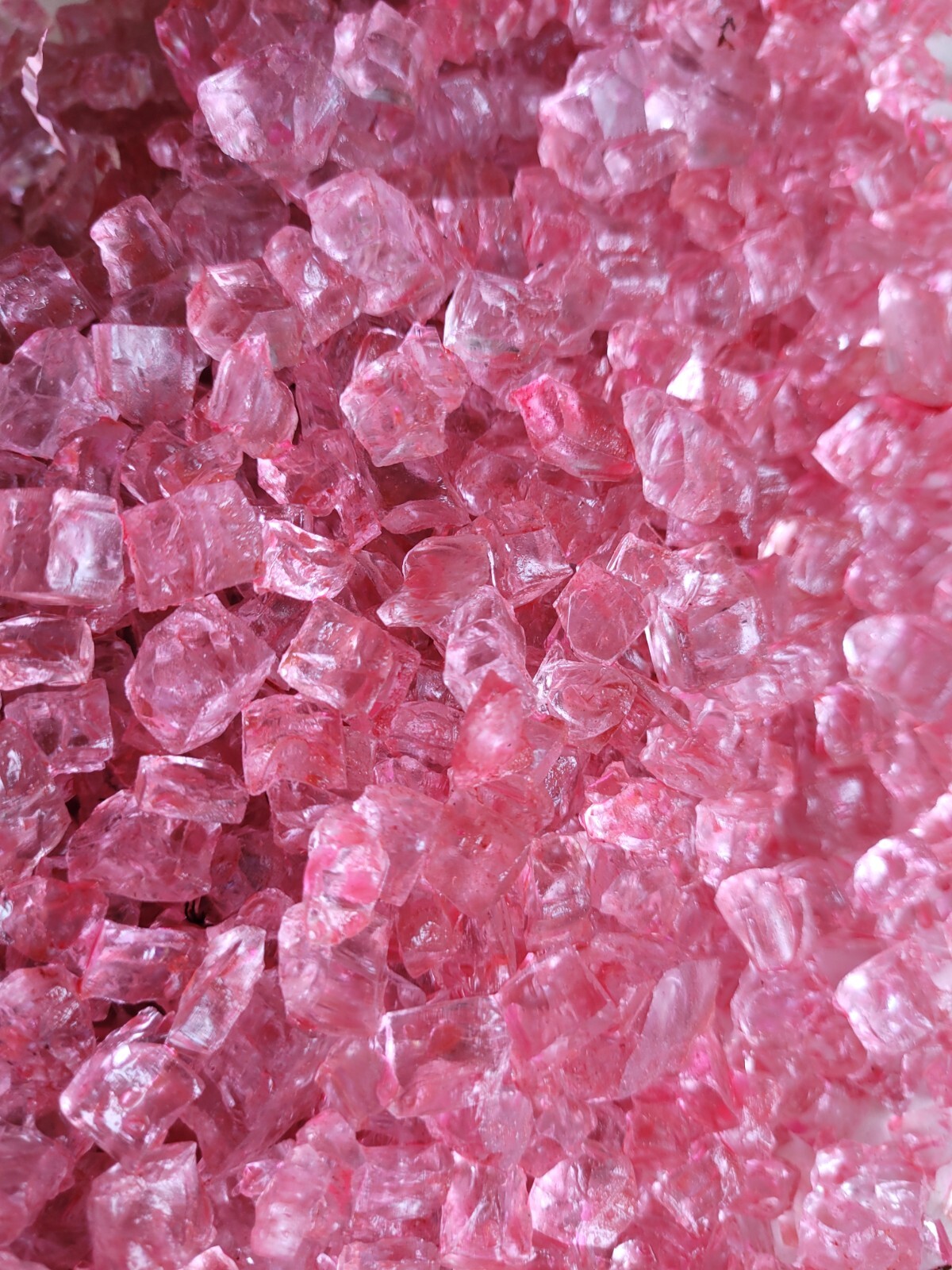 Axis Tempered Fire Glass, Lava Rocks for Outdoor Gas Fire Pits Red Blue