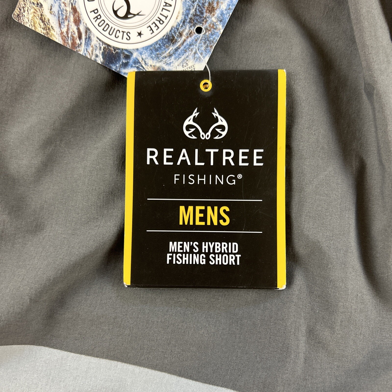 NEW Realtree Aspect Hybrid Fishing Shorts Mens XL Gray 25 MSRP Adult