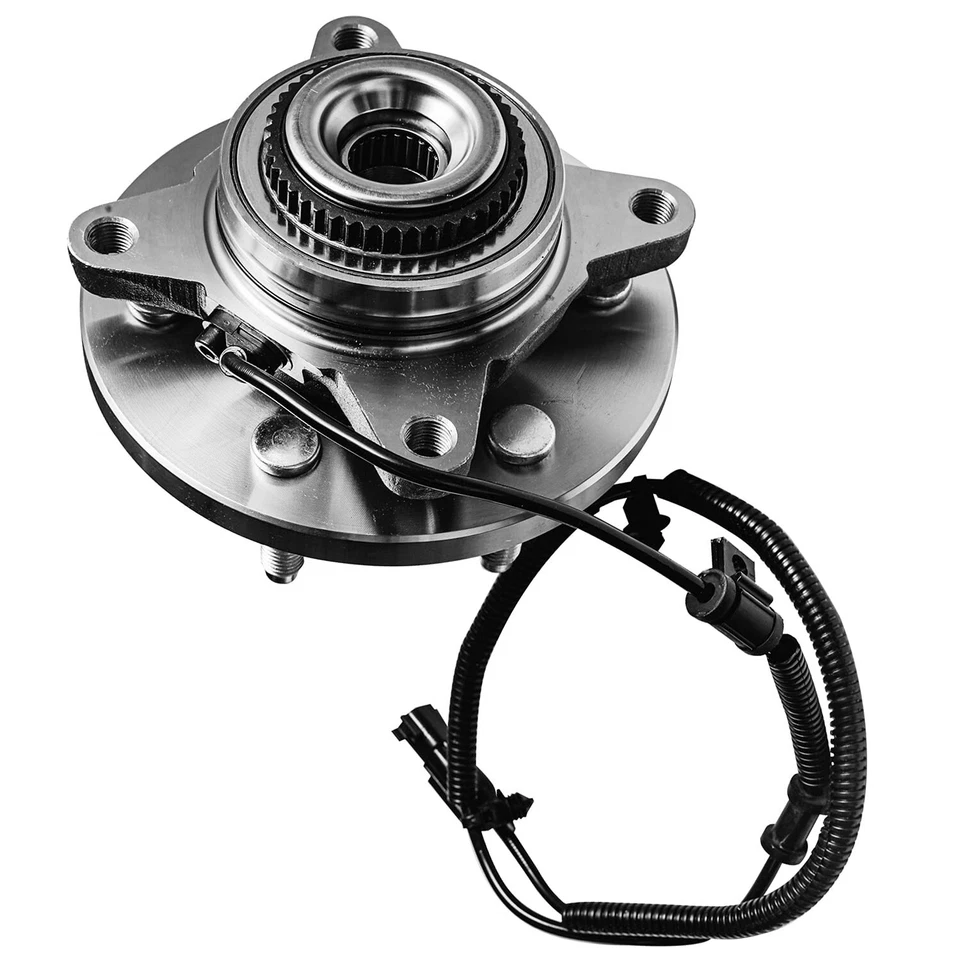 Par de bujes de cojinete de rueda delantera 4x4 para Ford F-150 Expedition Navigator 2011-2014 Foto 3 de 4