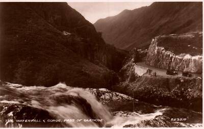 Postkarte The Waterfall Gorge Pass of Glencoe 223219
