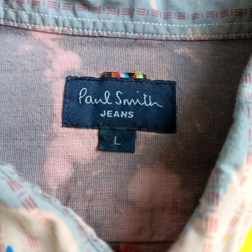 PAUL SMITH *CUSTOMIZED* SHIRT Größe L - Künstler Paul McNeil - UNIKAT / TOLL - Bild 10 von 24
