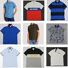 NWT Men's Tommy Hilfiger Short-Sleeve Wicking Performance Pique Polo Shirt