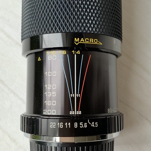 Soligor Manual Focus Tele-Lens 80-200mm 1:4.5 Zoom Macro - “K” Mount - Picture 4 of 4