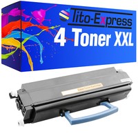 4X Toner-Patrone Xxl Proserie FüR Lexmark X203N X204N X203 X204
