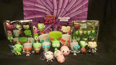 Invader Zim Series 1 Figural Collectors Keyring Monogram 2018 You