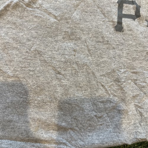 Official MLB Pittsburgh Pirates Graphic Tee Shirt Gray Heathered Mens Size 2XL - Picture 9 of 9