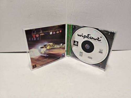 WipEout Sony PlayStation 1 PS1 Complete in Box CIB - Picture 2 of 5