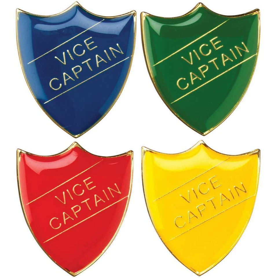 House Captain School/Club Pin Fastening Enamel Badge - four colours - Image 4 of 4