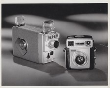 8X10 PHOTO OF TWO VINTAGE KODAK CAMERAS 