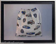 Gymnastics Leotard Grip Bags / Police Cars Gymnasts Birthday Goody Bag