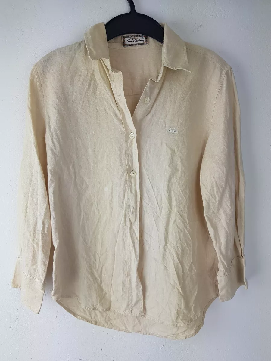 Camicia hotsell lino burberry