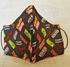 Marvel Comics Neon Super Heros Names Kids Filtered Face Mask Pandemic Protection