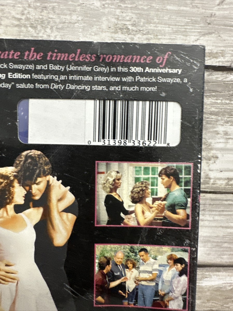 Dirty Dancing (DVD, 2022)Retro VHS SlipCover Patrick Swayze