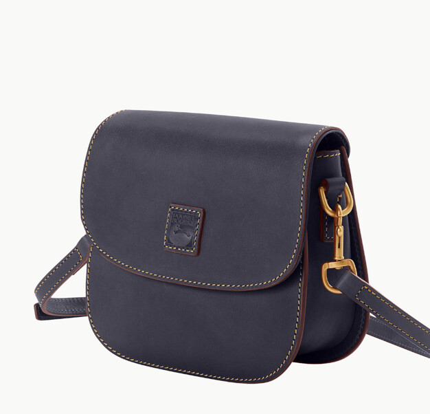 Dooney & Bourke Florentine Saddle Bag Navy Color | eBay