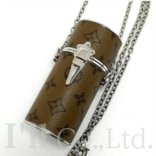 LOUIS VUITTON（LV） LOUIS VUITTON Monogram Reverse Rossetto Astuccio Porta Collana