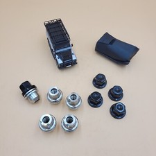 LR DEFENDER DISCOVERY I RRC BLACK LOCKING WHEEL NUT KIT PART DA3548