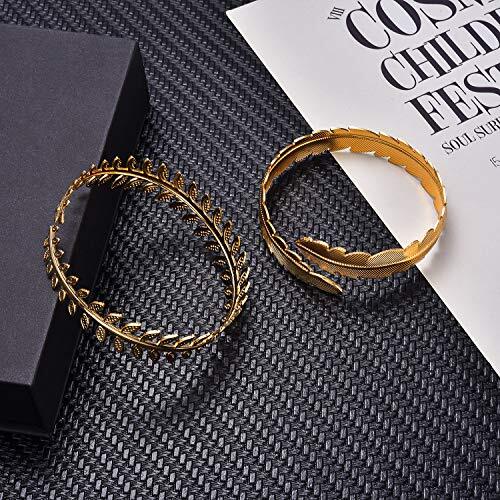 6 Pieces Arm Cuff Upper Arm Band Cuff Bracelet Bangle for 6 Pieces Arm Cuff Upper Arm Band Cuff Bracelet Bangle for