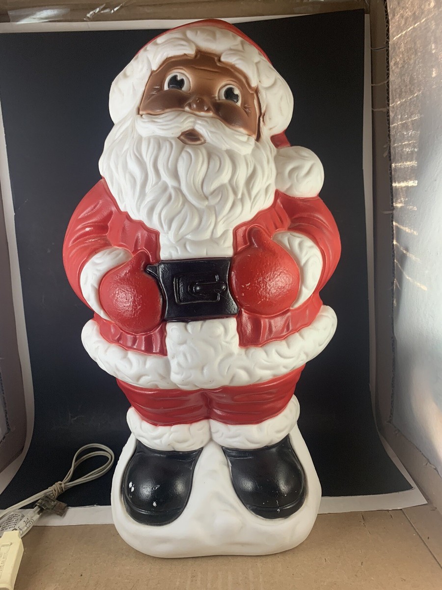 Vintage Grand Venture Blow Mold Santa Christmas Outdoor Cute