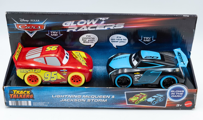 Disney Pixar Cars Track Talkers Glow Racers Lightning Mcqueen