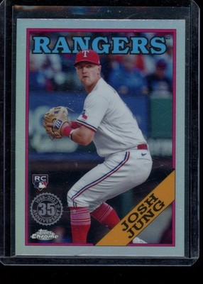 2023 Topps Chrome Update #88CU-16 Josh Jung 1988 Topps Baseball 35th