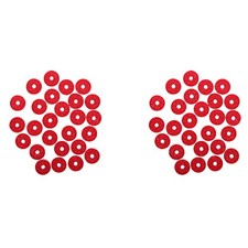 180Pcs Piano Keyboard Felt Front Rail Regulating Punchings Repair Parts3625