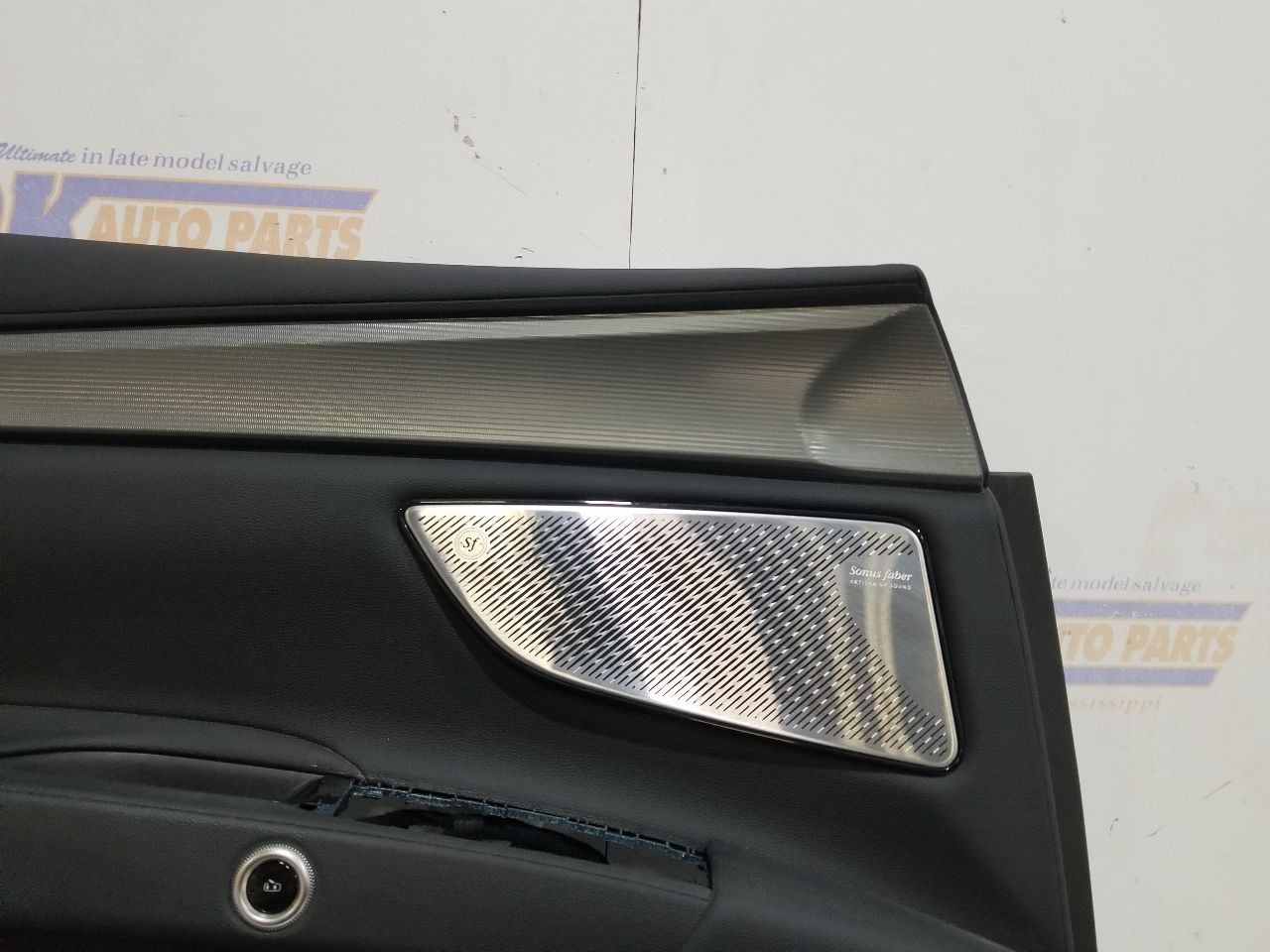 23 2023 MASERATI GRECALE DOOR TRIM PANEL FRONT LEFT DRIVER BLACK 