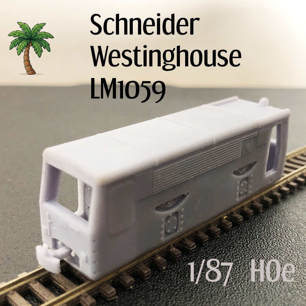 Kato 109 Locomotive minière HOe 1/87 motorisation fluide pour circuit SW LM1059