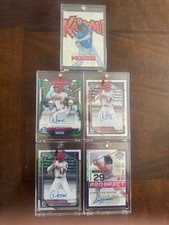 2024 Christian Moore Bowman Draft Auto #/499, Class of 2024 Auto, Panini KABOOM 