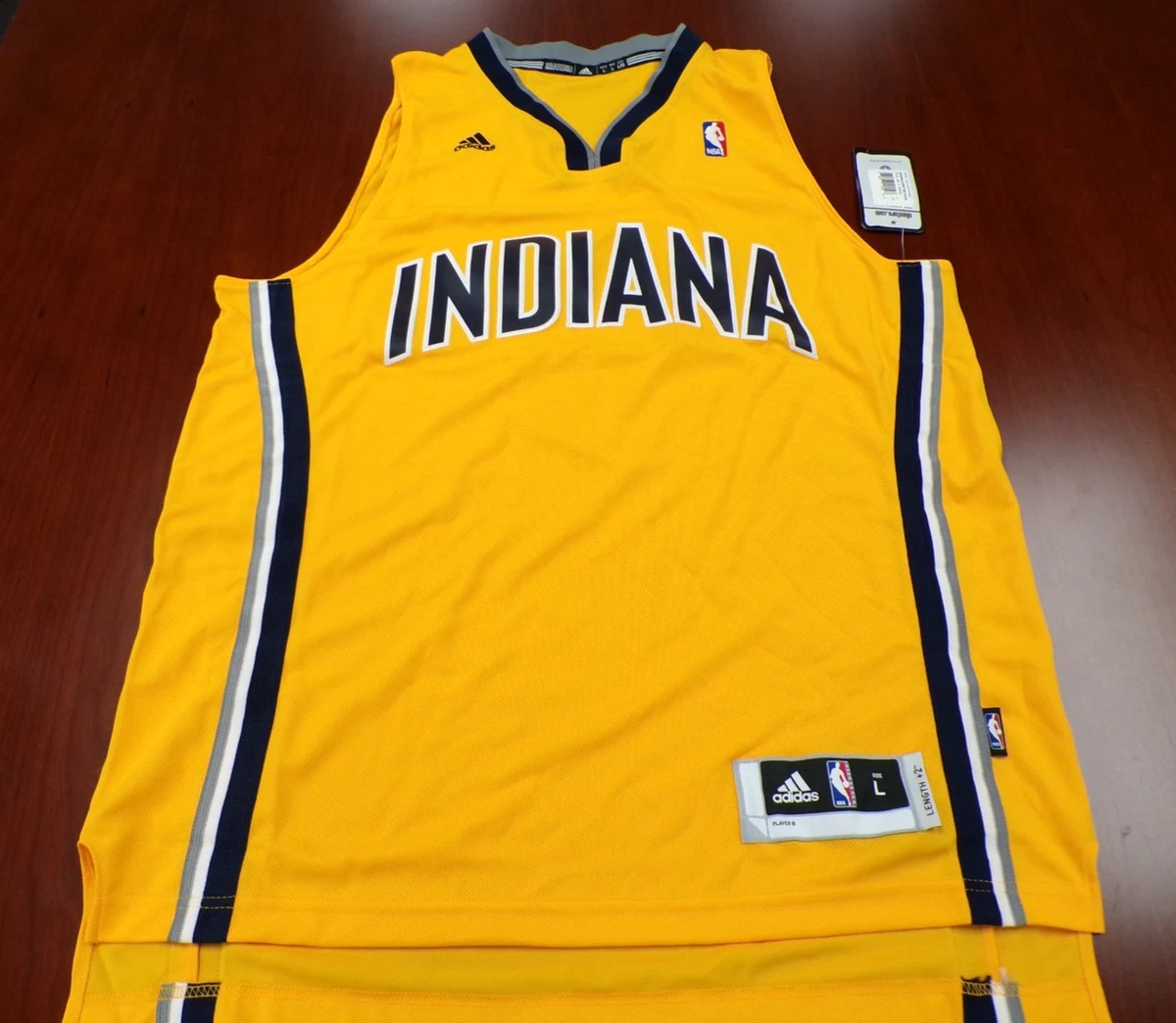 Gold Indiana Pacers NBA Jerseys for sale | eBay