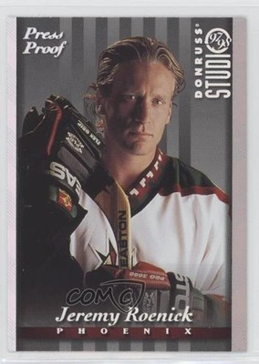 1997-98 Donruss Studio Silver Press Proof /1000 Jeremy Roenick #40 HOF 4ry