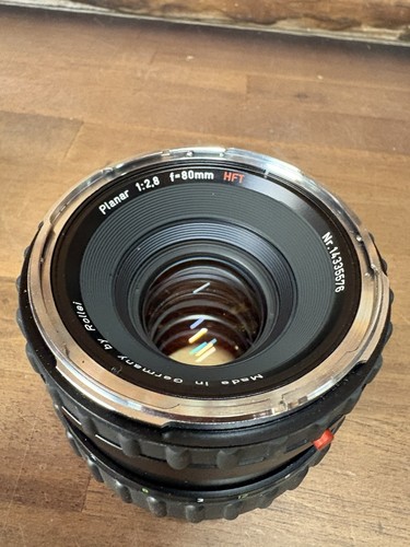 ROLLEI Planar 80mm f/2.8 HFT PQ lens for Rolleiflex 6000 cameras Made in Germany - Picture 5 of 10