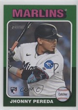 2024 Topps Heritage High Number SP Green Border Jhonny Pereda #719 0i4k