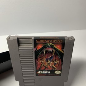 Swords And Serpents (Nintendo NES, 1990) - Cartridge Only - Tested & Working