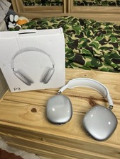 New P9 Wireless Bluetooth Noise Cancelling Headphones W/Microphone - Grey