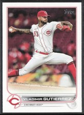 2022 Topps Vladimir Gutierrez Cincinnati Reds #631