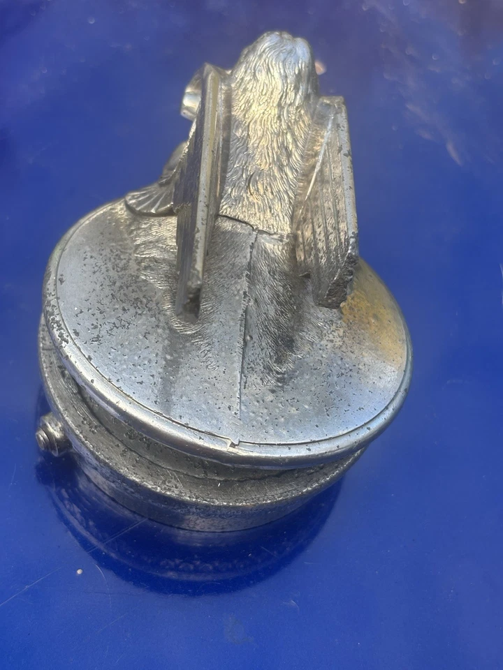 Tapa radiador Chevy 1929-31 vintage original Foto 3 de 4