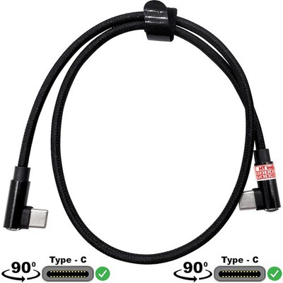 USB-C nylon Ladekabel Doppelwinkelstecker für Huawei MatePad Pro 11 inch 2022