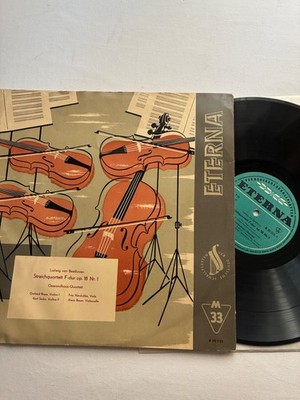 Beethoven Streichquartett - Gerhard Bosse / Karl Suske Eterna LP 820 026