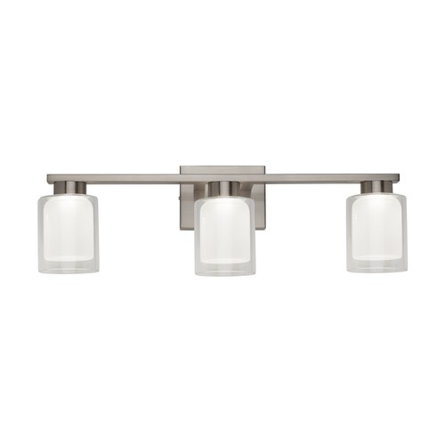 Artcraft Lighting AC7393 Saville 3 Light 24"W Vanity Light - Nickel