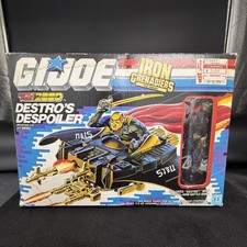 DESTRO - DESTROS DESPOILER MIB MINT IN BOX SEALED GI JOE 1987 VINTAGE K25i00401