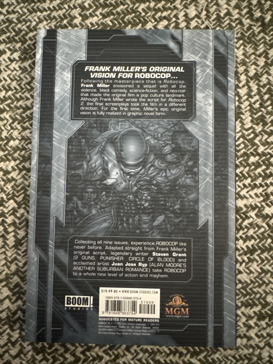 ROBOCOP VOLUME 1 By Frank Miller & Steven Grant | eBay